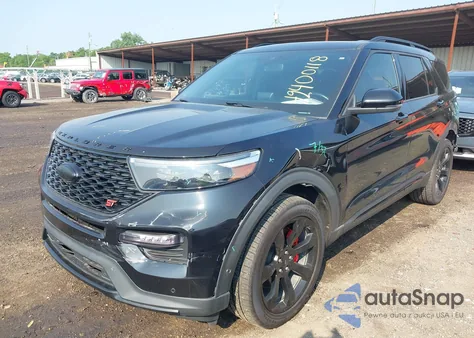 2021 Ford Explorer St из США, поврежденный, VIN 1FM5K8GC6MGB08243